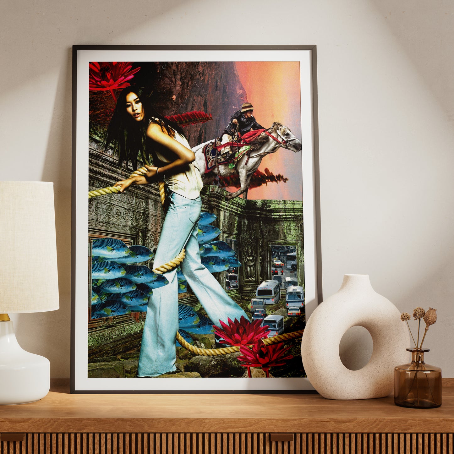 Bind - Surreal Collage Print