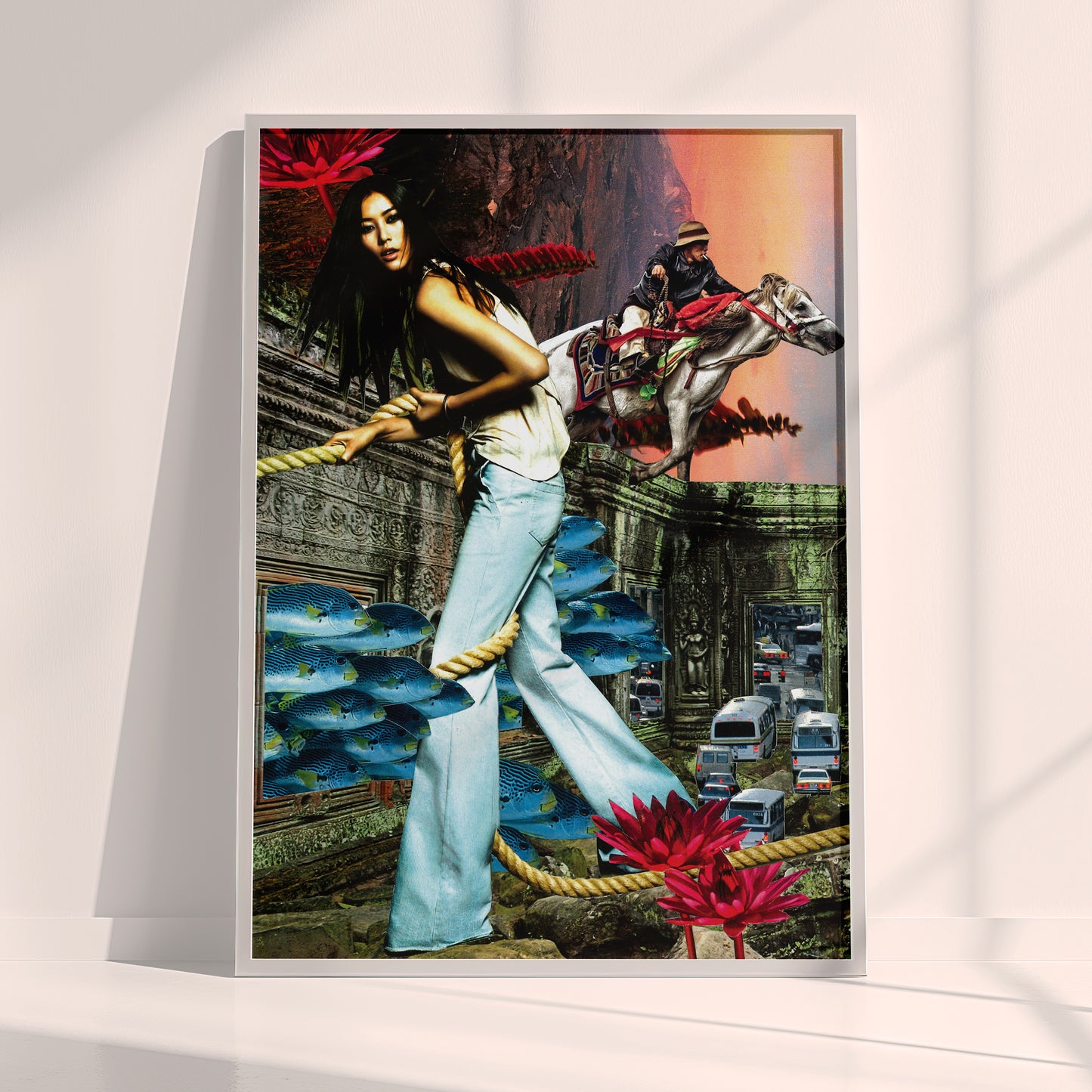 Bind - Surreal Collage Print