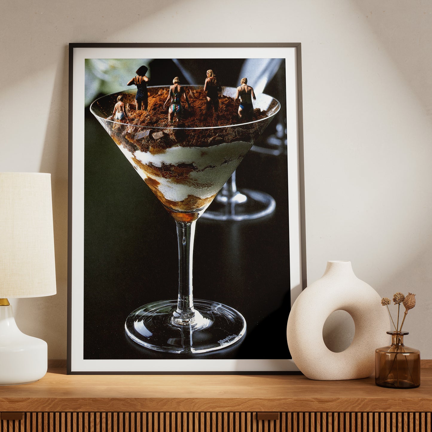 Cocoa Beach - Surreal Collage Print