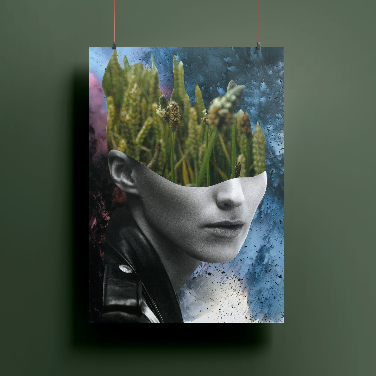 Harvest of Consciousness - Surreal Collage Print