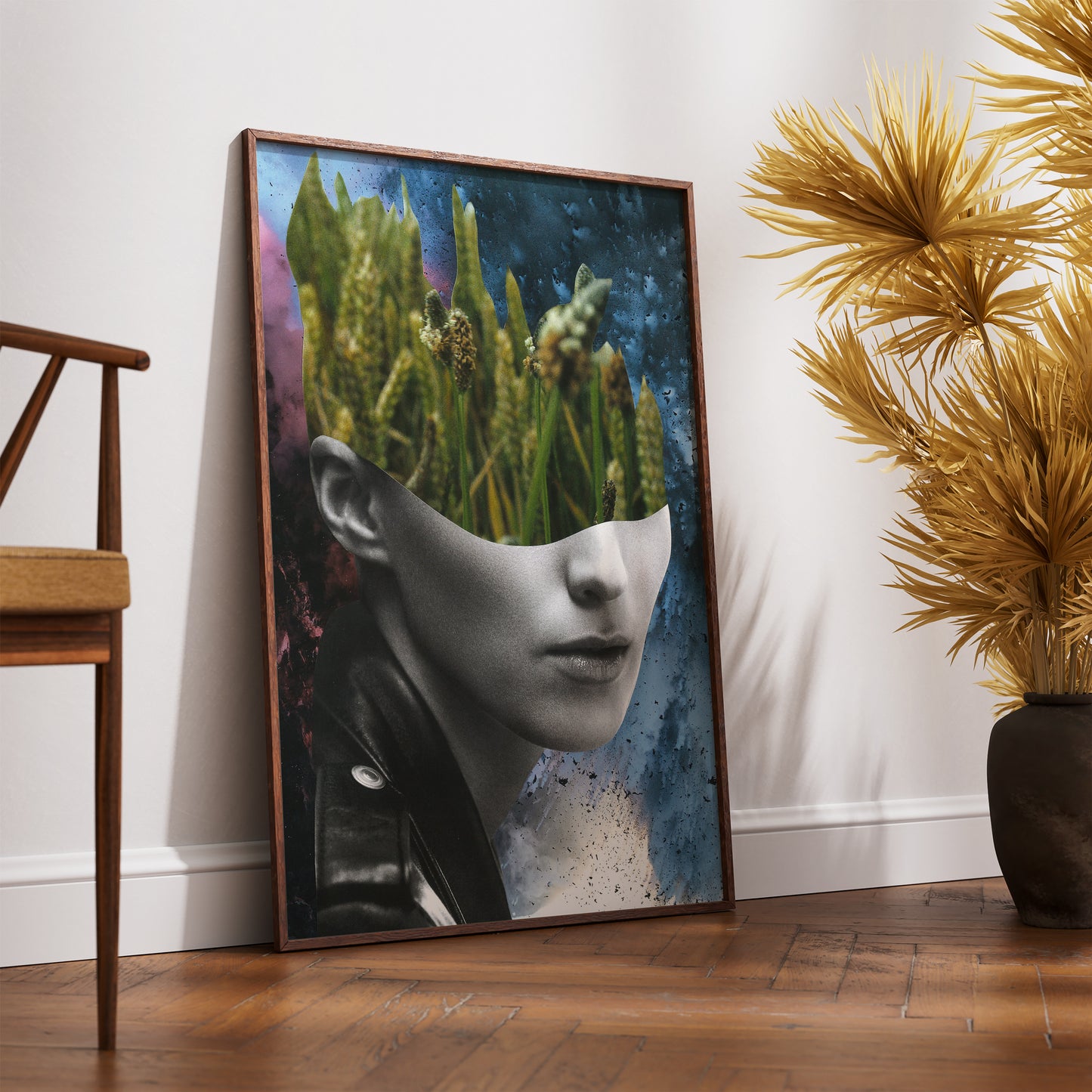 Harvest of Consciousness - Surreal Collage Print