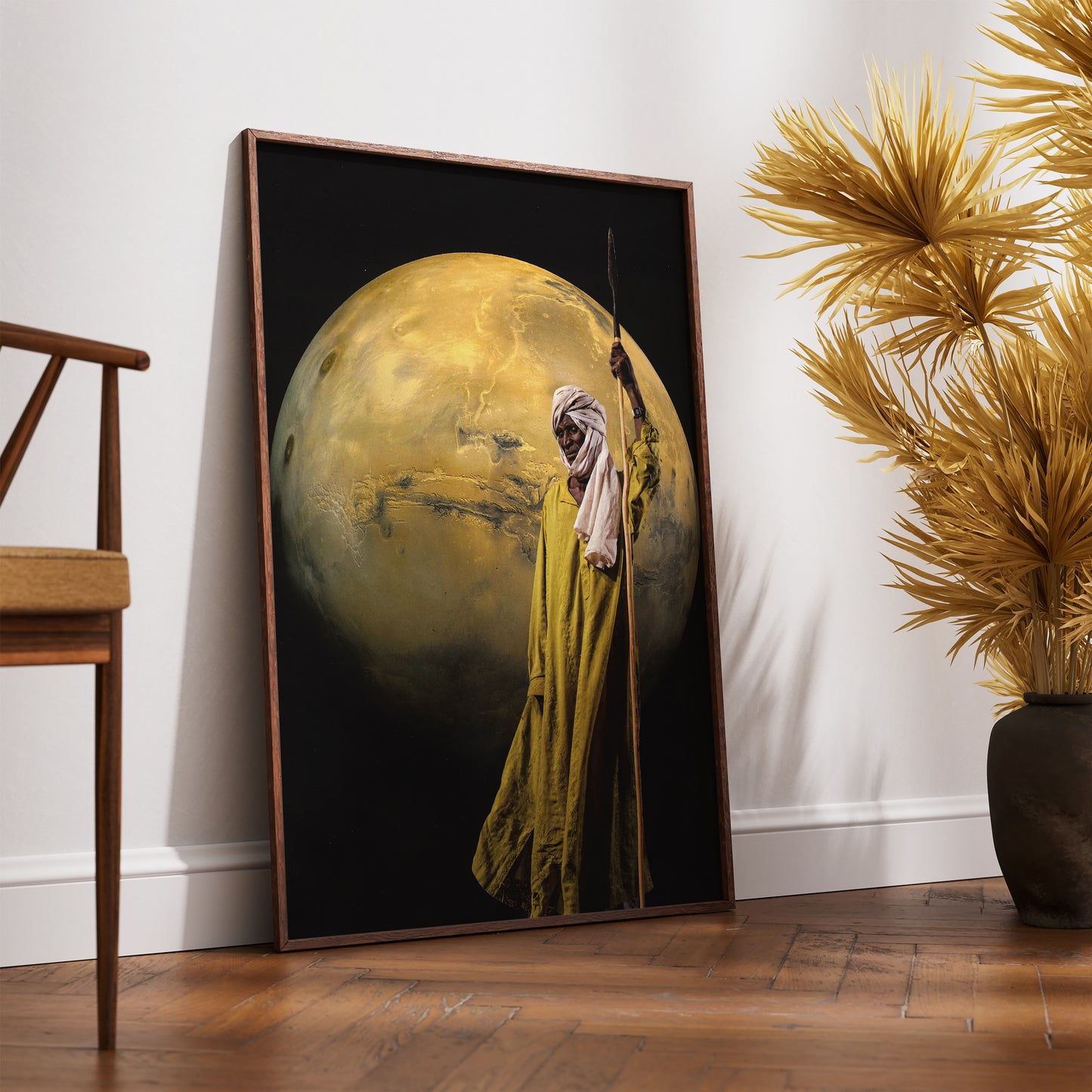 Knight Guard - Surreal Collage Print