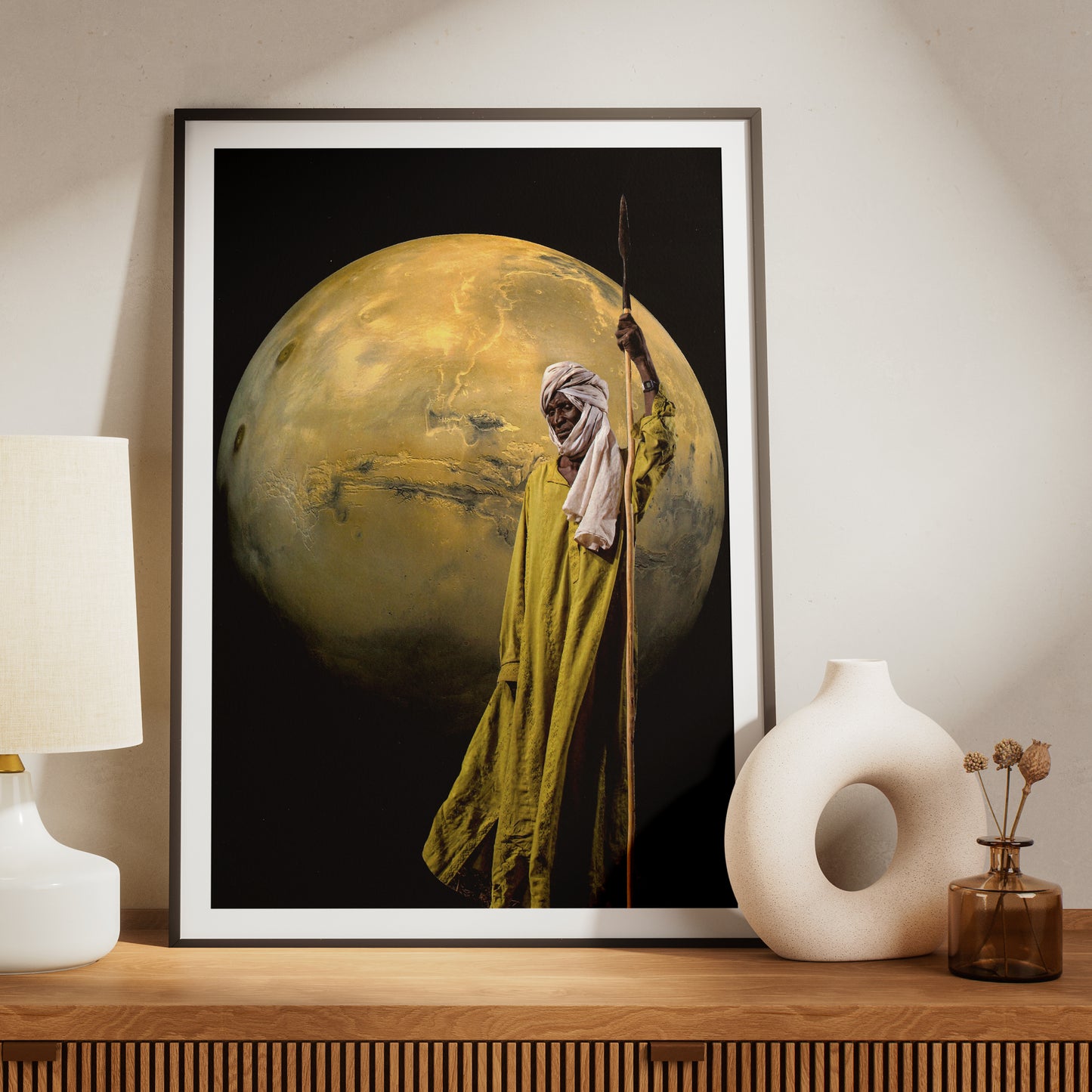 Knight Guard - Surreal Collage Print