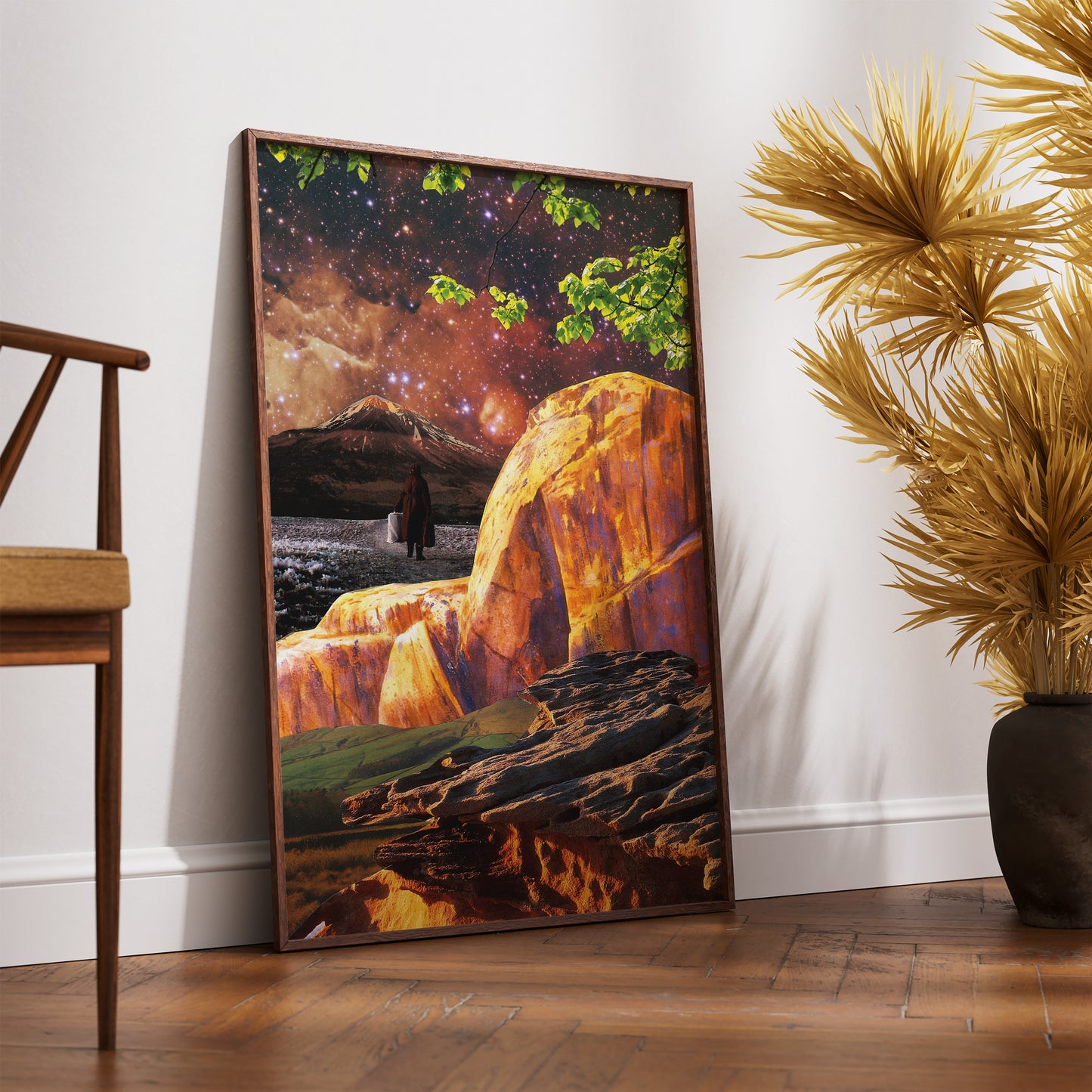 Land of Dreams - Surreal Collage Print