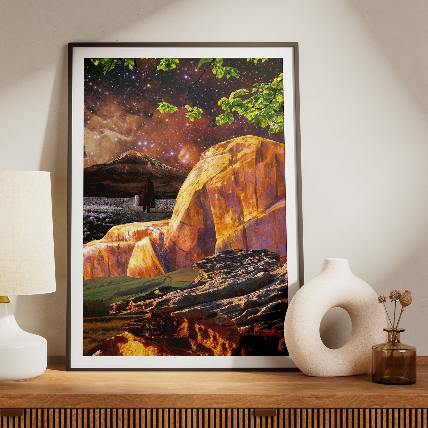 Land of Dreams - Surreal Collage Print