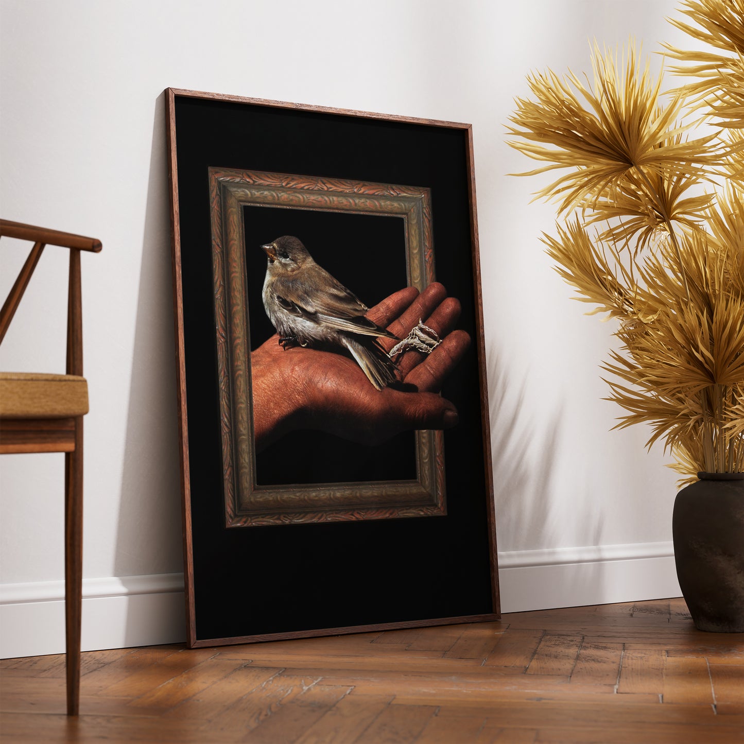 Love, Restrained - Surreal Collage Print