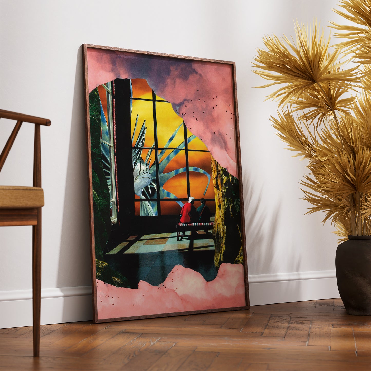 Museum of the Mind – Surreal Collage Print
