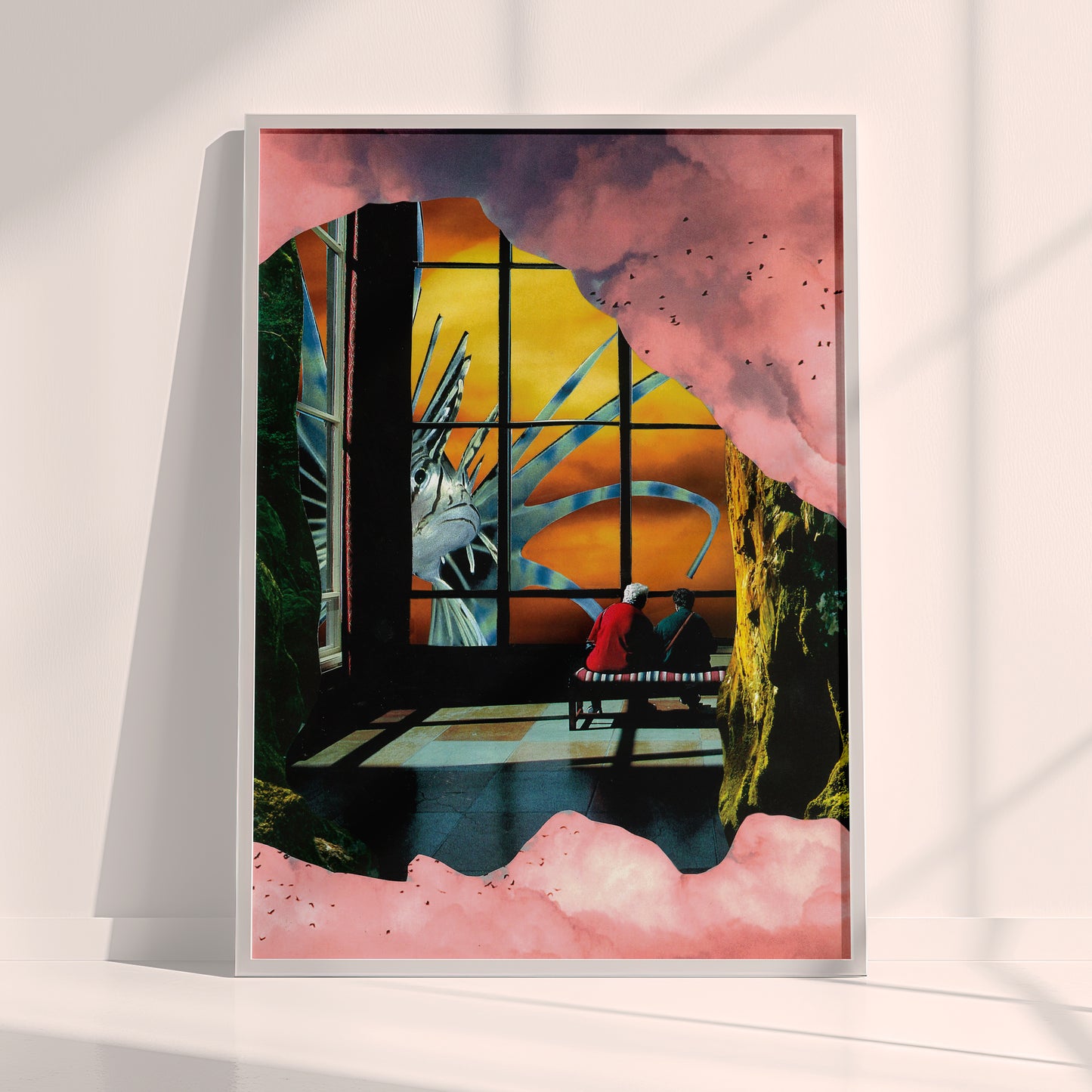 Museum of the Mind – Surreal Collage Print