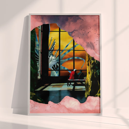 Museum of the Mind – Surreal Collage Print