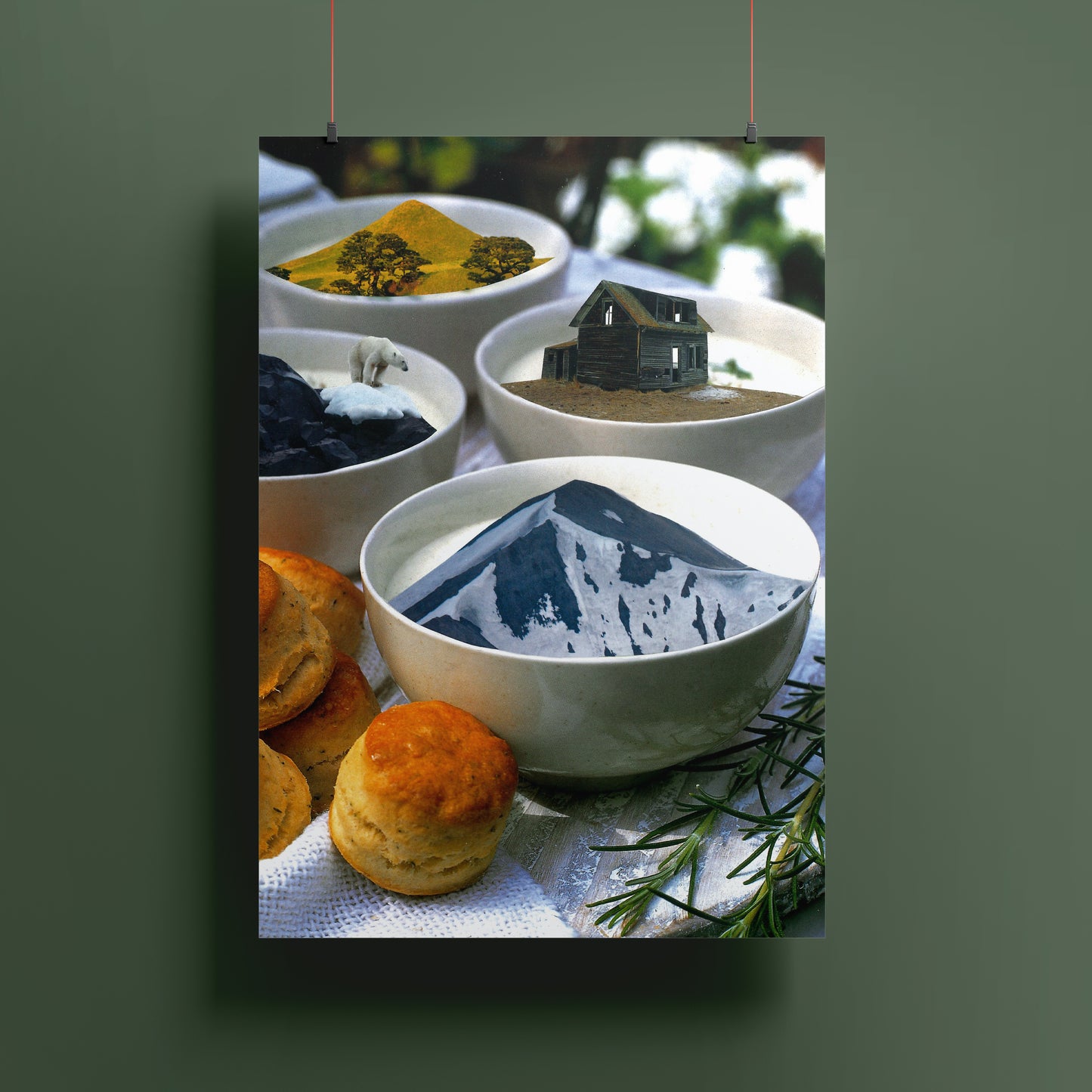 Nature Soup - Surreal Collage Print