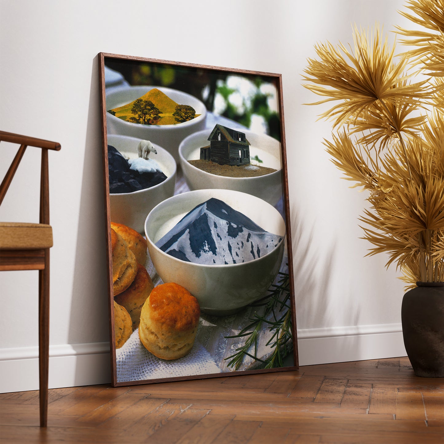 Nature Soup - Surreal Collage Print