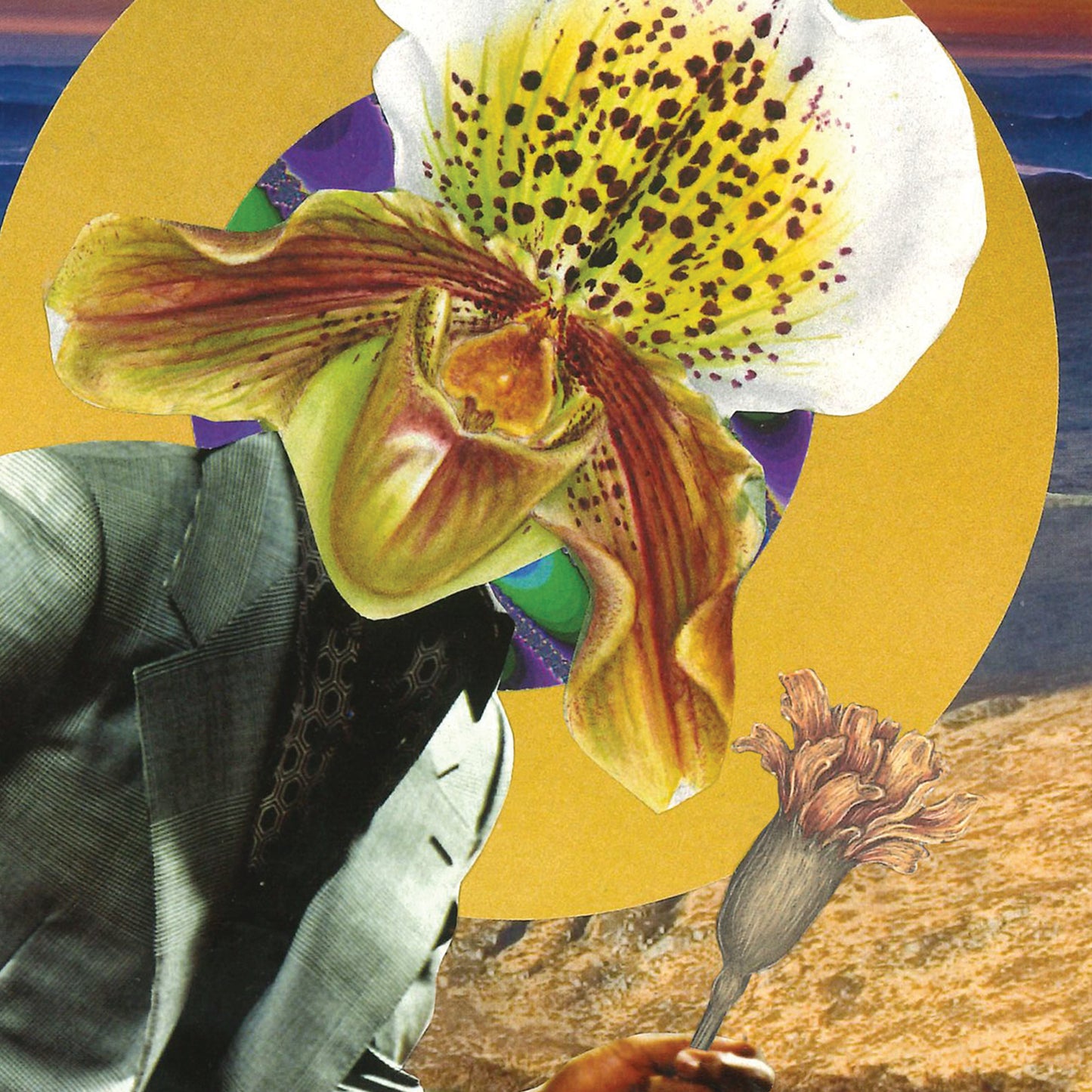 Rooted Reveries - Surreal Collage Print