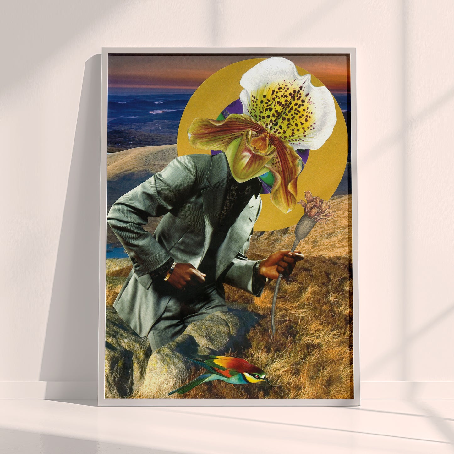 Rooted Reveries - Surreal Collage Print